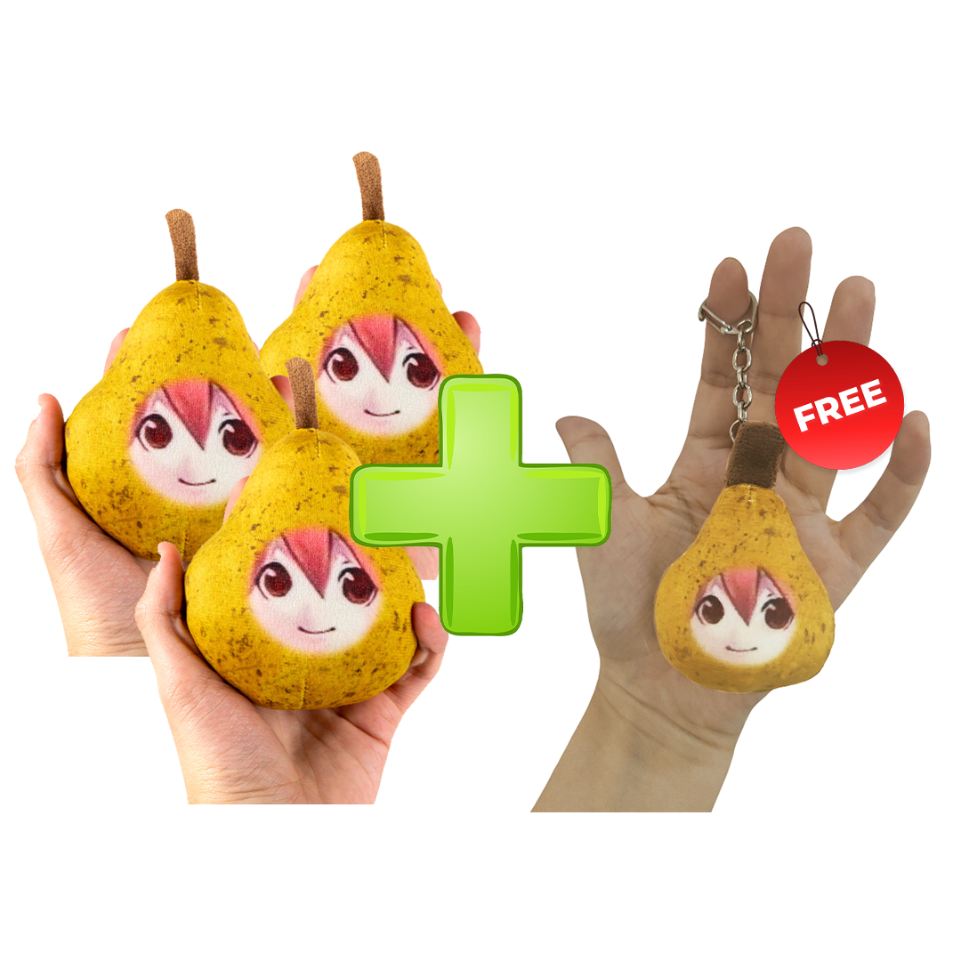 Triple Pearto & free Keychain!